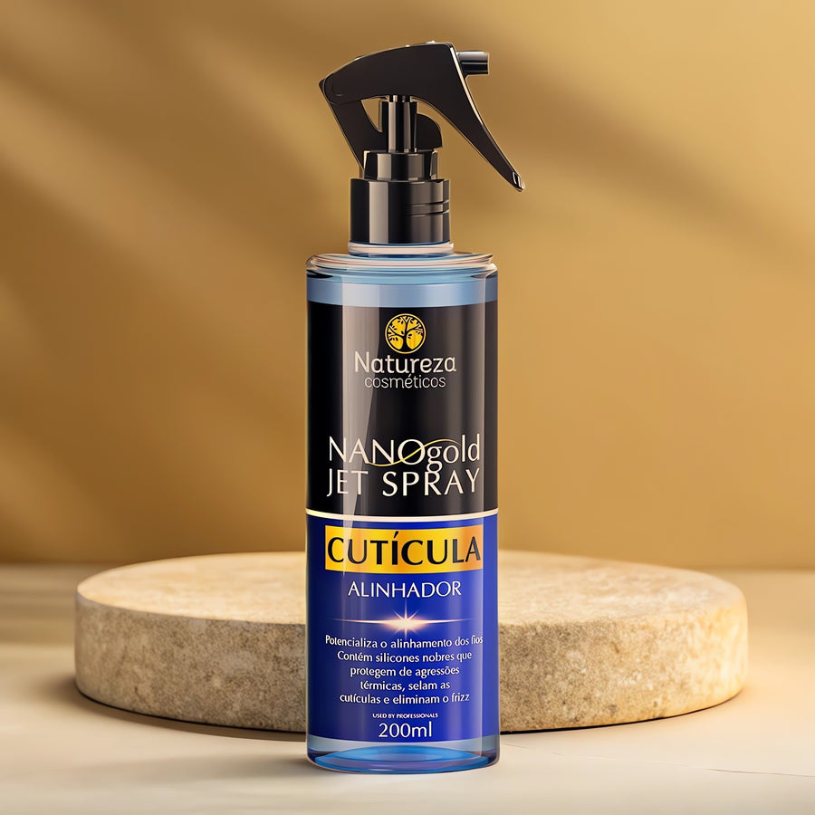 Nano Gold Jet Spray Cutícula